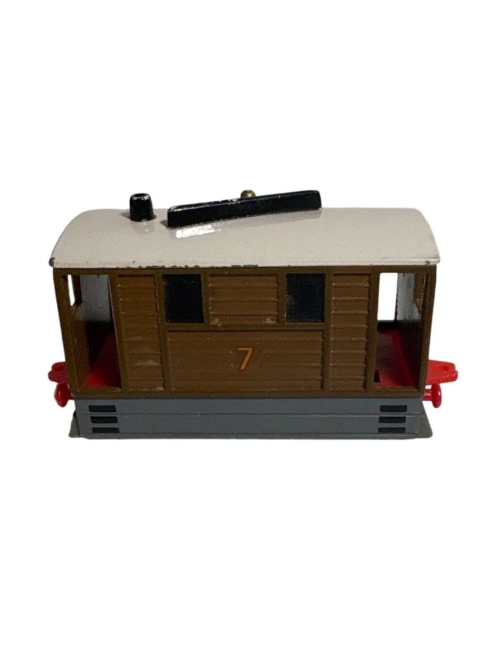 Thomas & Friends Ertl Toby Die Cast Train Engine Vintage 1999 Brown #7